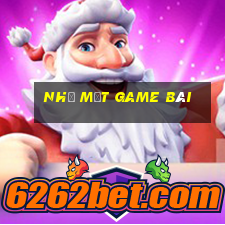 Như một game bài