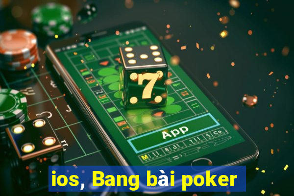 ios, Bang bài poker