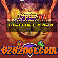 fight club cảm nhận