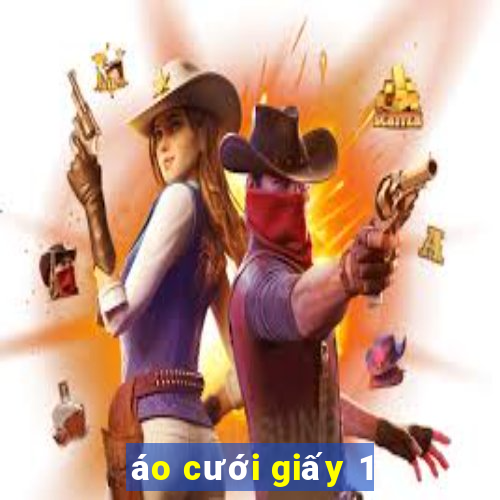 áo cưới giấy 1