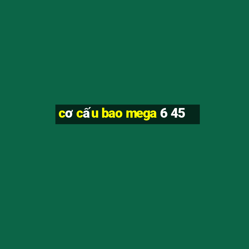 cơ cấu bao mega 6 45