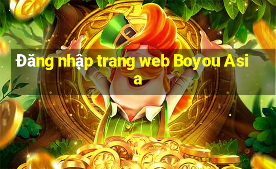 Đăng nhập trang web Boyou Asia