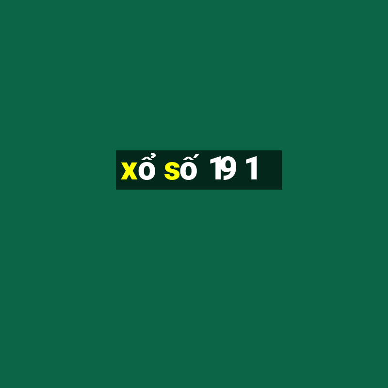 xo so 19 1