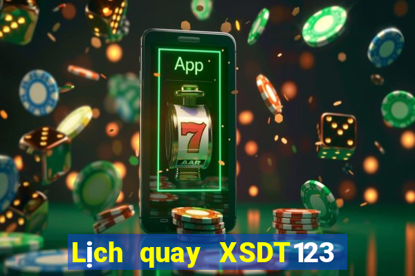 Lịch quay XSDT123 ngày 29