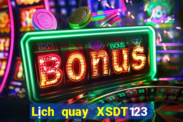 Lịch quay XSDT123 ngày 29