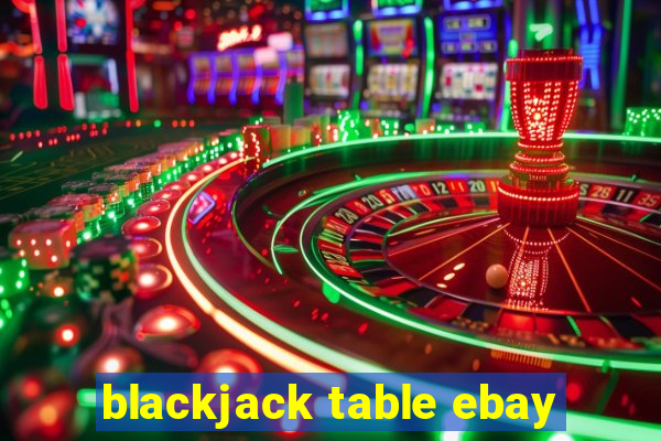 blackjack table ebay