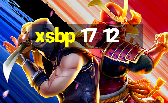 xsbp 17 12