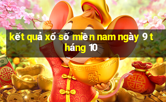 kết quả xổ số miền nam ngày 9 tháng 10