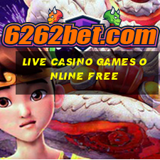 live casino games online free