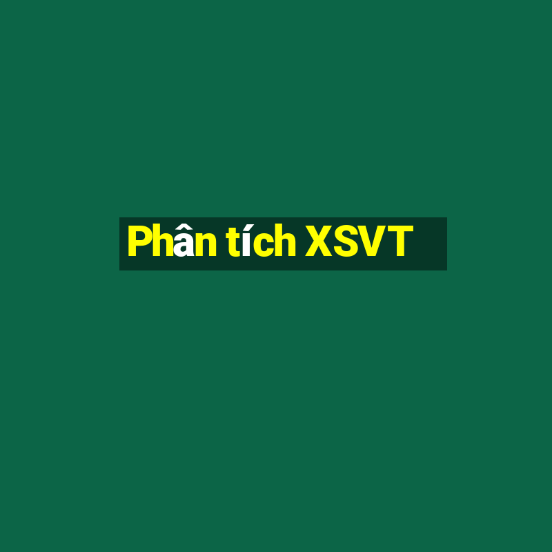 Phân tích XSVT