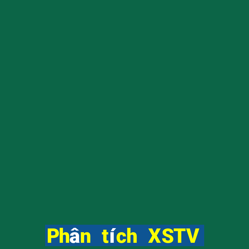 Phân tích XSTV thứ hai