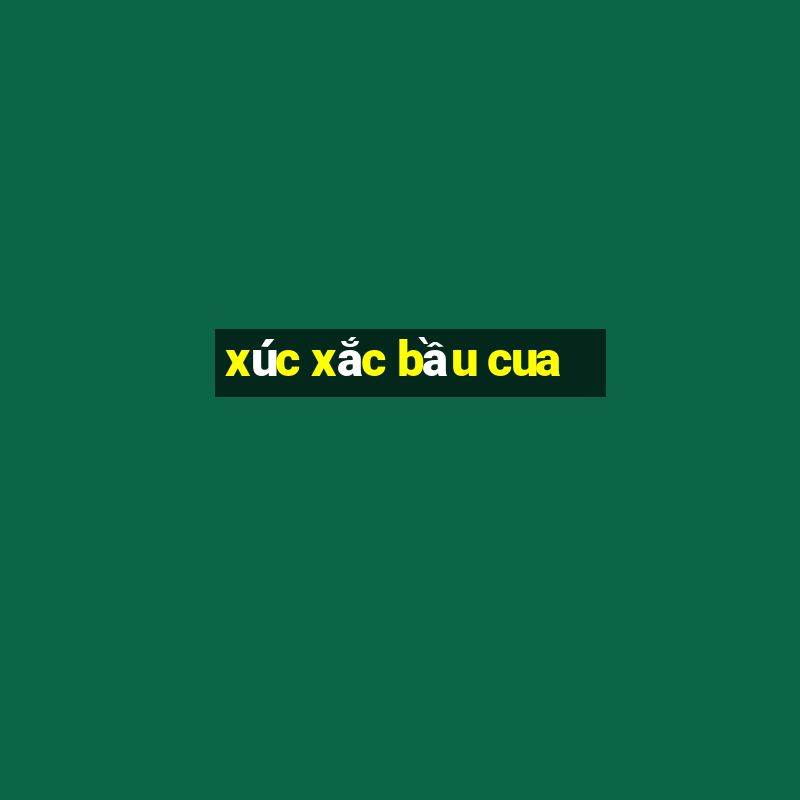 xúc xắc bầu cua