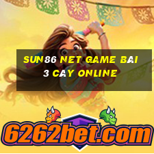 Sun86 Net Game Bài 3 Cây Online