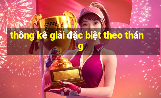 thông kê giải đặc biệt theo tháng