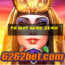 pg slot game demo