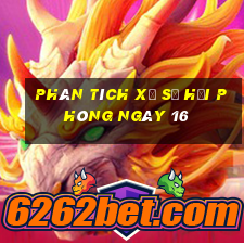 Phân tích Xổ Số hải phòng ngày 16