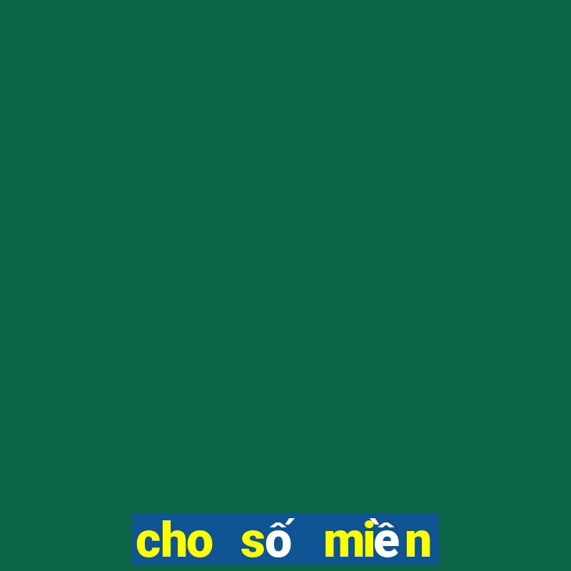 cho số miền nam hôm nay