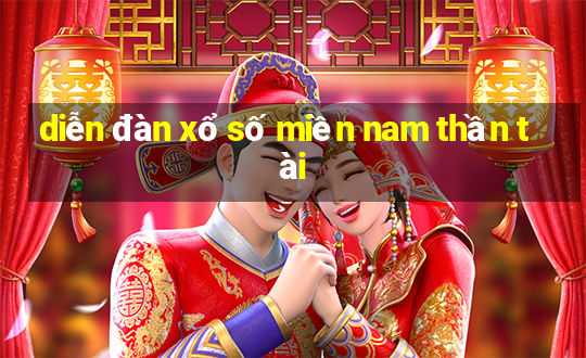 diễn đàn xổ số miền nam thần tài