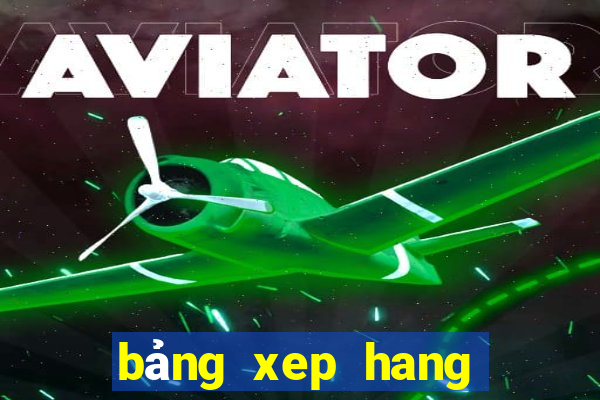 bảng xep hang bong da seagame