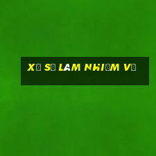 Xổ số làm nhiệm vụ