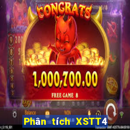 Phân tích XSTT4 ngày 4