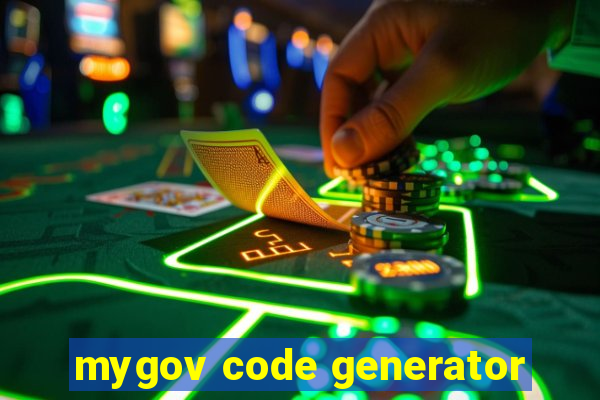 mygov code generator