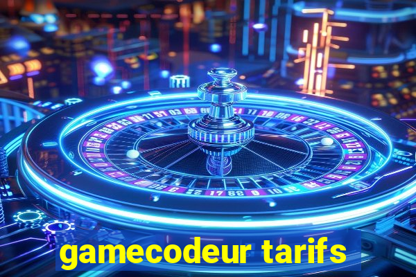 gamecodeur tarifs