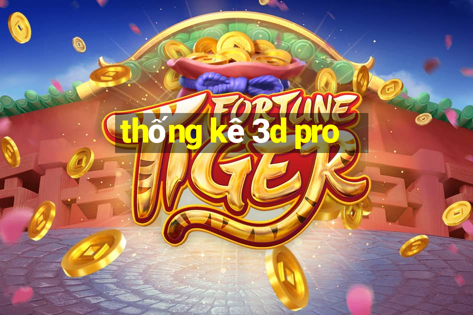 thống kê 3d pro