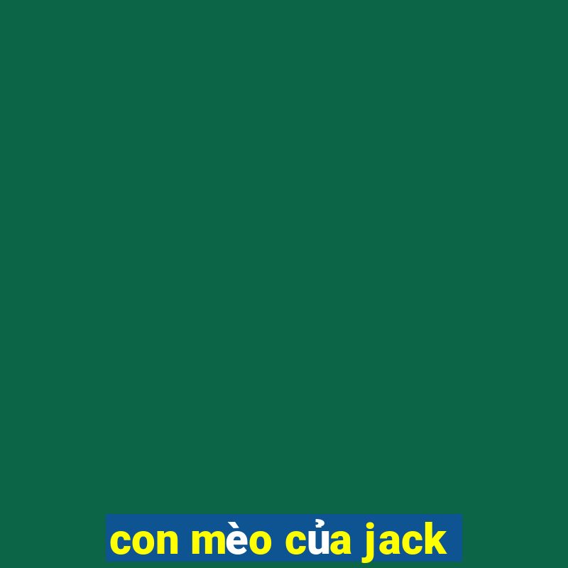 con mèo của jack