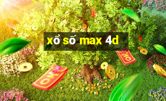 xổ số max 4d