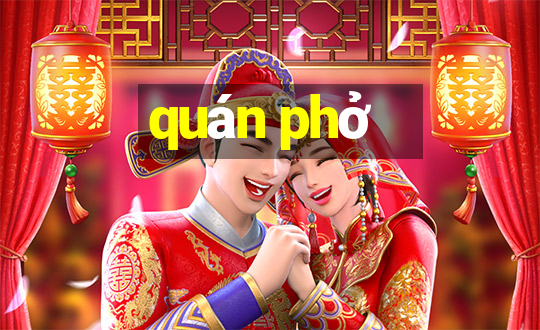 quán phở