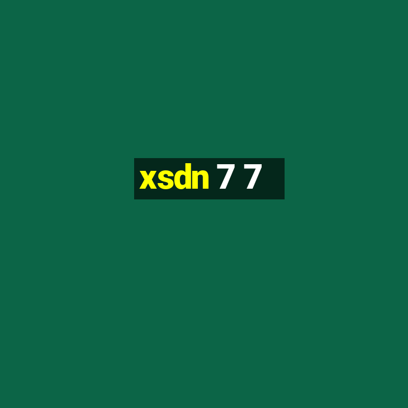 xsdn 7 7