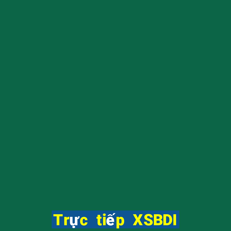 Trực tiếp XSBDI Thứ 3