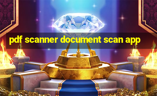 pdf scanner document scan app