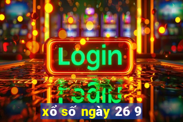 xổ số ngày 26 9