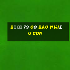 bộ đề 79 có bao nhiêu con