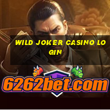 wild joker casino login