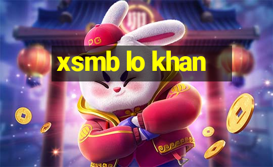 xsmb lo khan