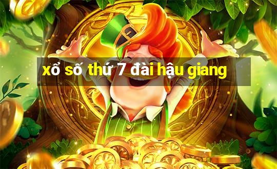 xổ số thứ 7 đài hậu giang