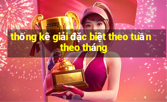 thống kê giải đặc biệt theo tuần theo tháng