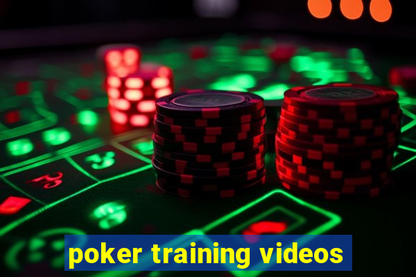 poker training videos