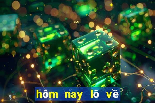 hôm nay lô về con gì