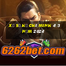 xổ số hồ chí minh 4 3 năm 2024