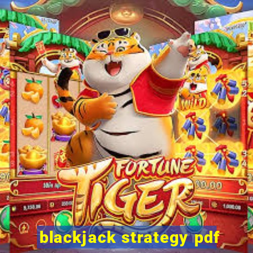 blackjack strategy pdf