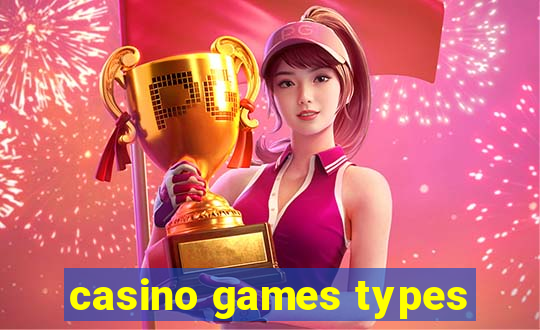 casino games types