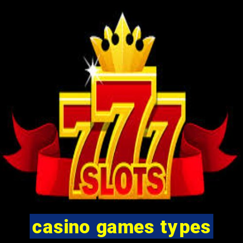 casino games types