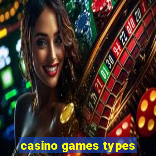 casino games types