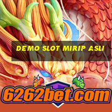 demo slot mirip asli