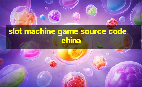 slot machine game source code china