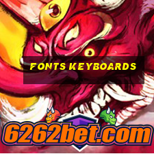 fonts keyboards